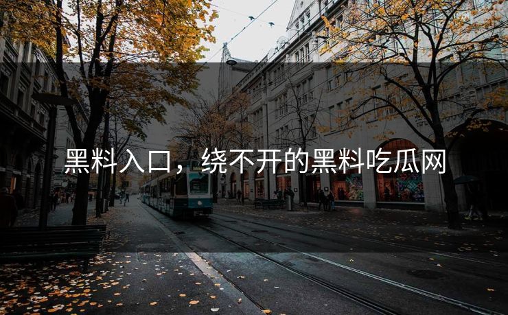 黑料入口，绕不开的黑料吃瓜网  第1张